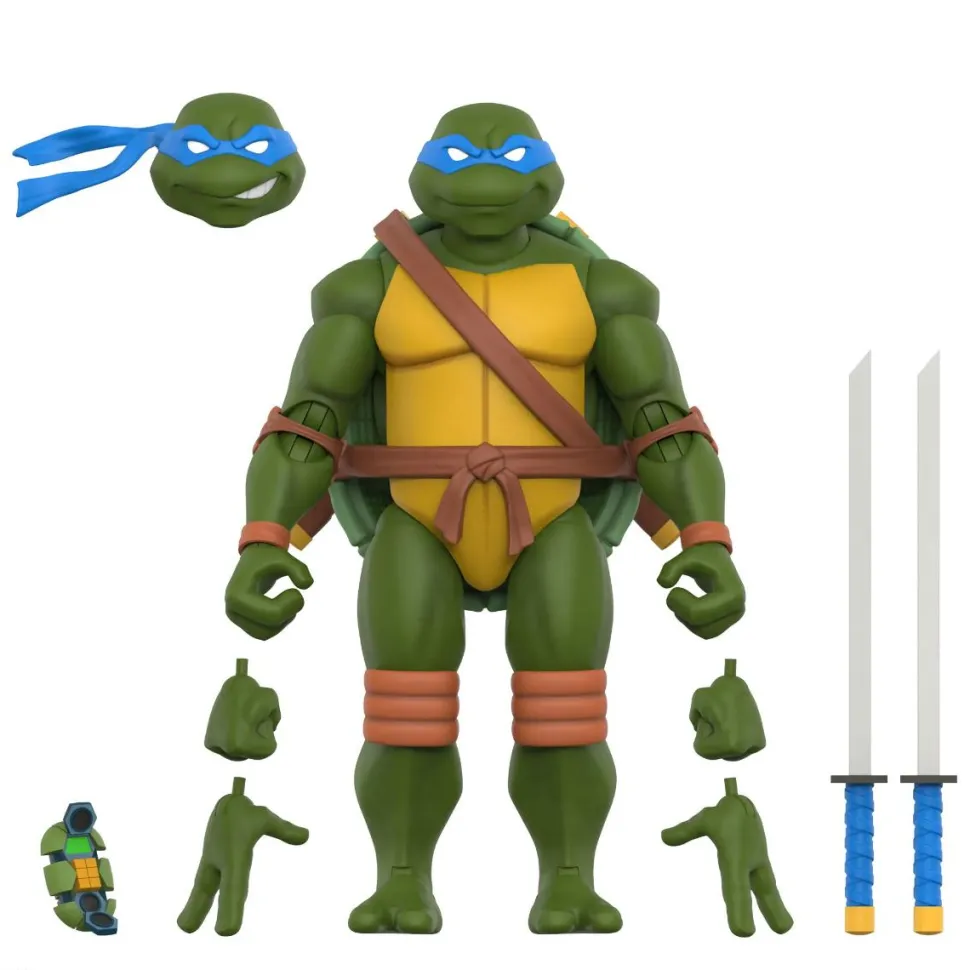 Teenage Mutant Ninja Turtles (2003) - Wave 12 Ultimates! 7" Scale Action Figure Bundle (Set of 4)