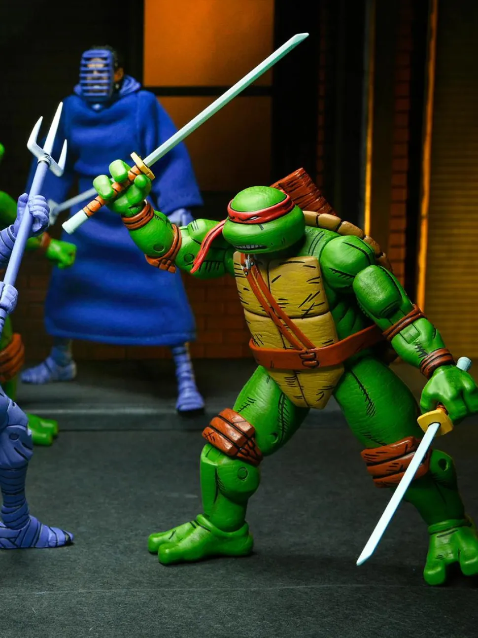 Teenage Mutant Ninja Turtles (1984) - Leonardo (Mirage Comics) 7" Scale Action Figure