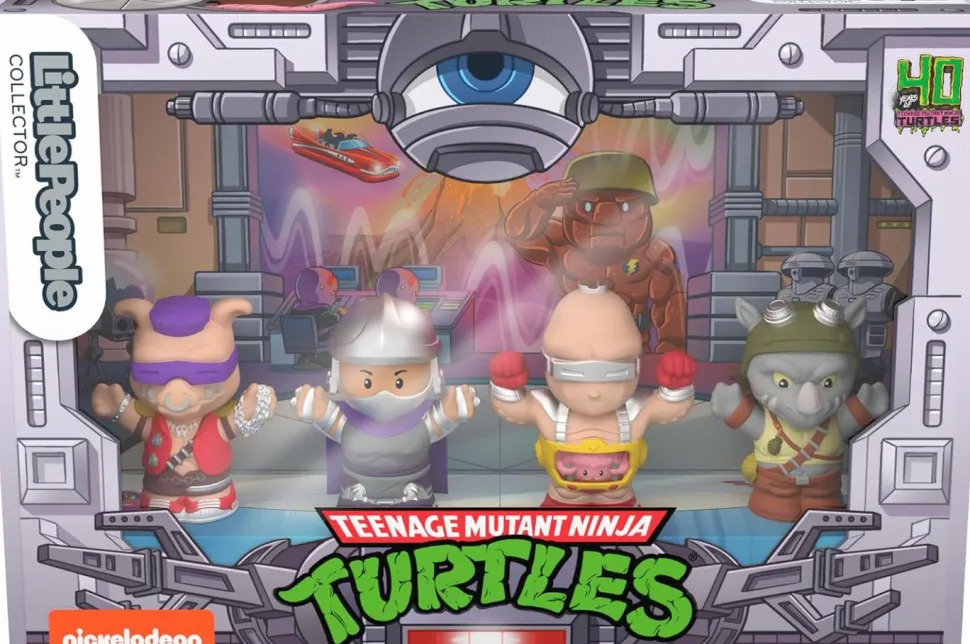 Teenage Mutant Ninja Turtles (1987) - The Foot Clan Fisher-Price Little People Collector Figure 4-Pack