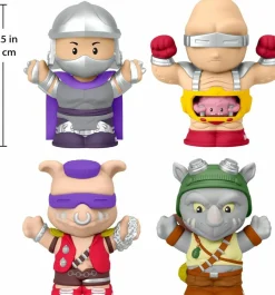 Teenage Mutant Ninja Turtles (1987) - The Foot Clan Fisher-Price Little People Collector Figure 4-Pack