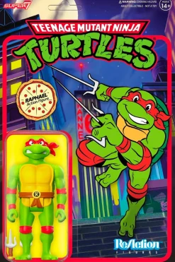 Teenage Mutant Ninja Turtles (1987) - Raphael (Toon) ReAction 3.75" Action Figure