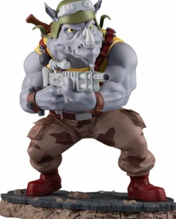 Teenage Mutant Ninja Turtles (1987) - Rocksteady 1/4 Scale Statue