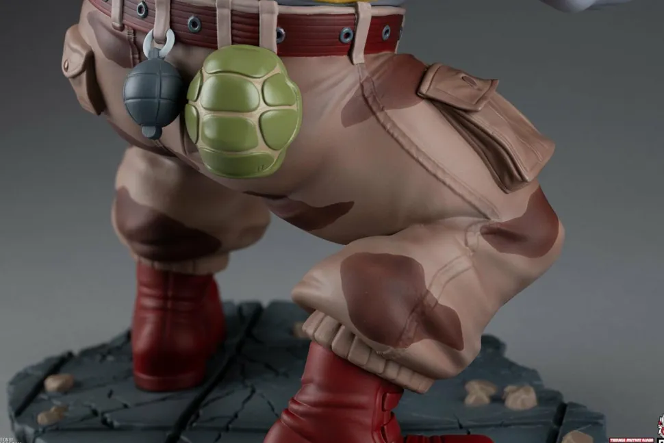 Teenage Mutant Ninja Turtles (1987) - Rocksteady 1/4 Scale Statue