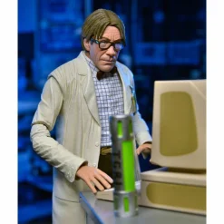 Teenage Mutant Ninja Turtles II: The Secret of the Ooze (1991) - Professor Jordan Perry 7" Scale Action Figure 2-Pack