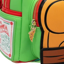 Teenage Mutant Ninja Turtles - Raphael Cosplay 10" Faux Leather Mini Backpack
