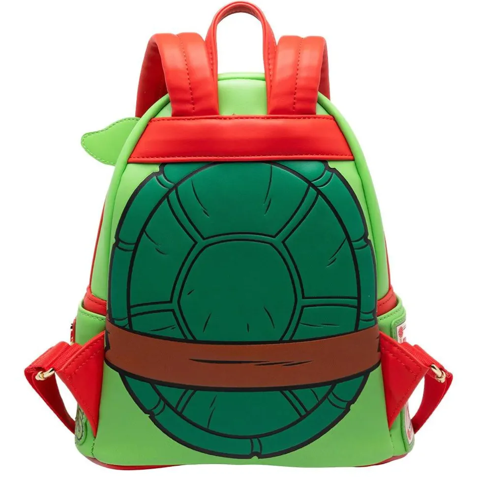 Teenage Mutant Ninja Turtles - Raphael Cosplay 10" Faux Leather Mini Backpack