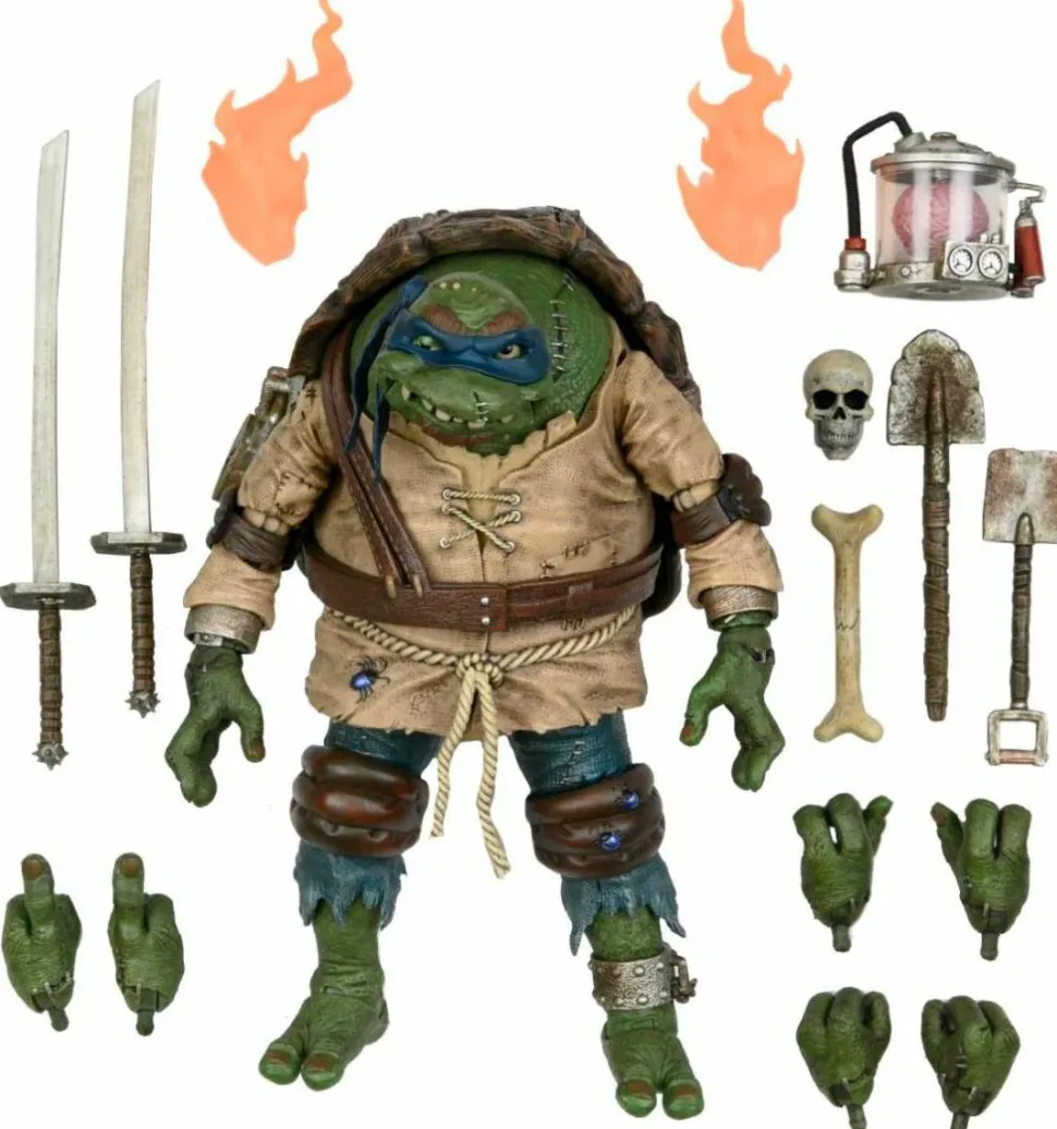 Teenage Mutant Ninja Turtles x Universal Monsters - Leonardo as the Hunchback Ultimate 7" Scale Action Figure