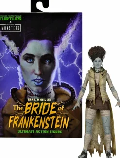 Teenage Mutant Ninja Turtles x Universal Monsters - April O'Neil as The Bride of Frankenstein Ultimate 7" Scale Action Figure