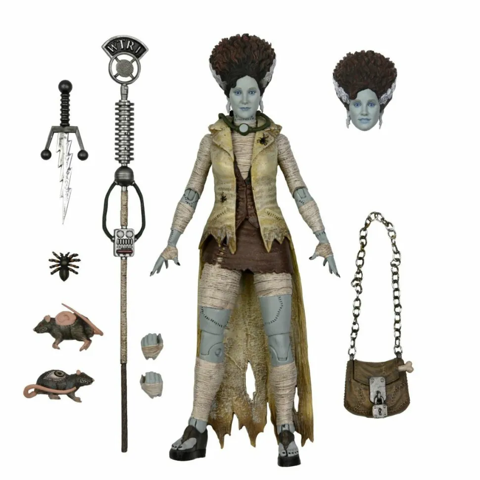 Teenage Mutant Ninja Turtles x Universal Monsters - April O'Neil as The Bride of Frankenstein Ultimate 7" Scale Action Figure