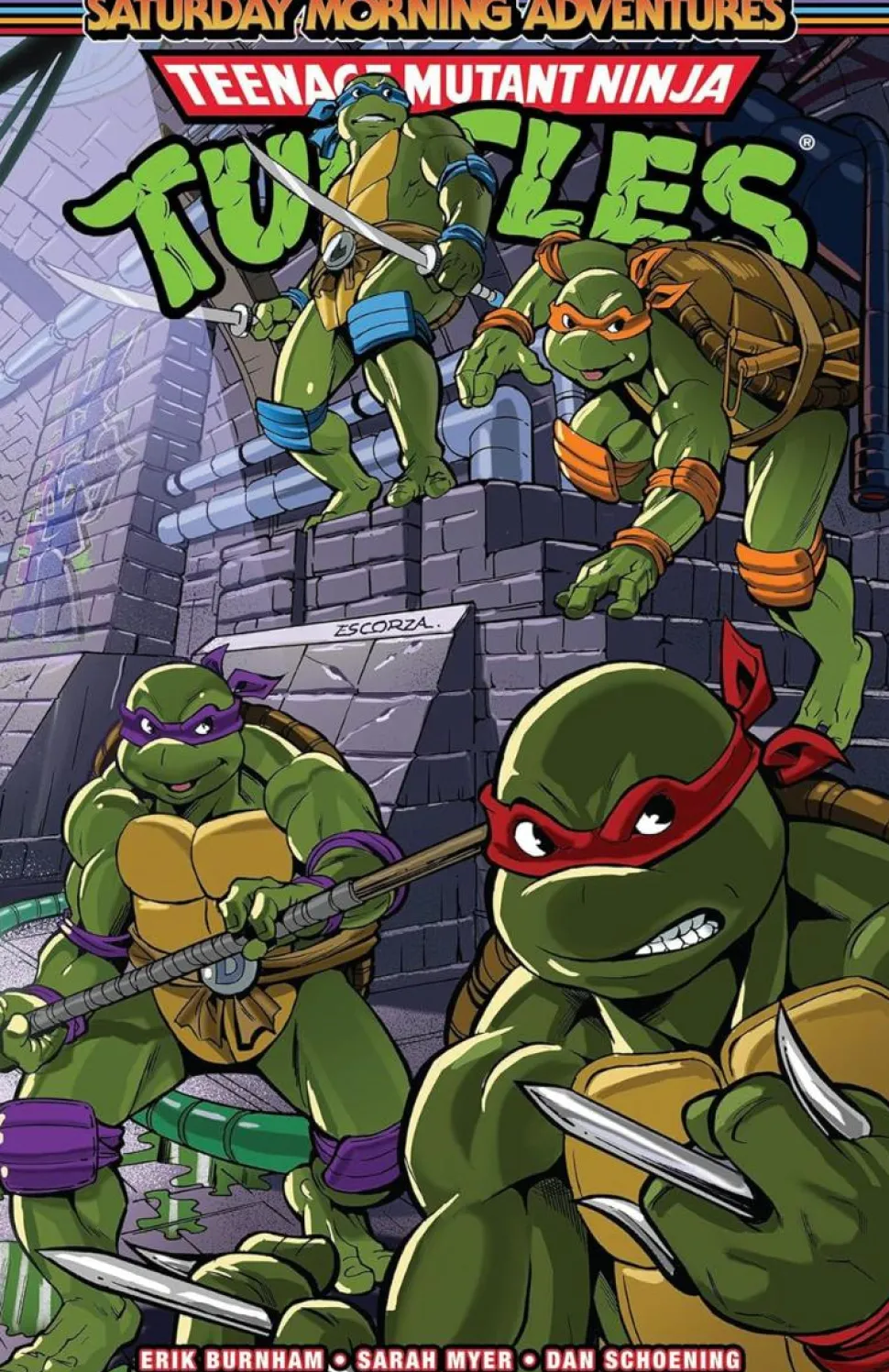 Teenage Mutant Ninja Turtles - Saturday Morning Adventures Volume 03 Trade Paperback Book