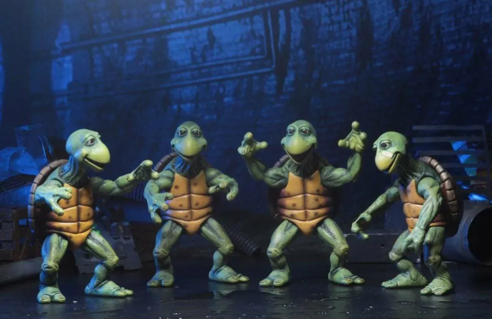 Teenage Mutant Ninja Turtles (1990) - Baby Turtles 1/4 Scale Action Figure 4-Pack
