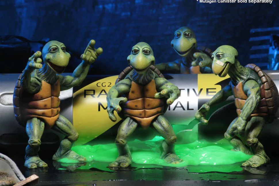 Teenage Mutant Ninja Turtles (1990) - Baby Turtles 1/4 Scale Action Figure 4-Pack