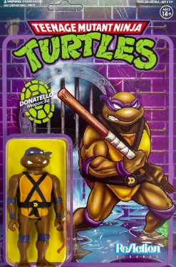 Teenage Mutant Ninja Turtles (1987) - Donatello ReAction 3.75” Action Figure