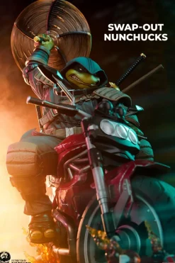 Teenage Mutant Ninja Turtles - The Last Ronin on Bike 1/4th Scale Statue