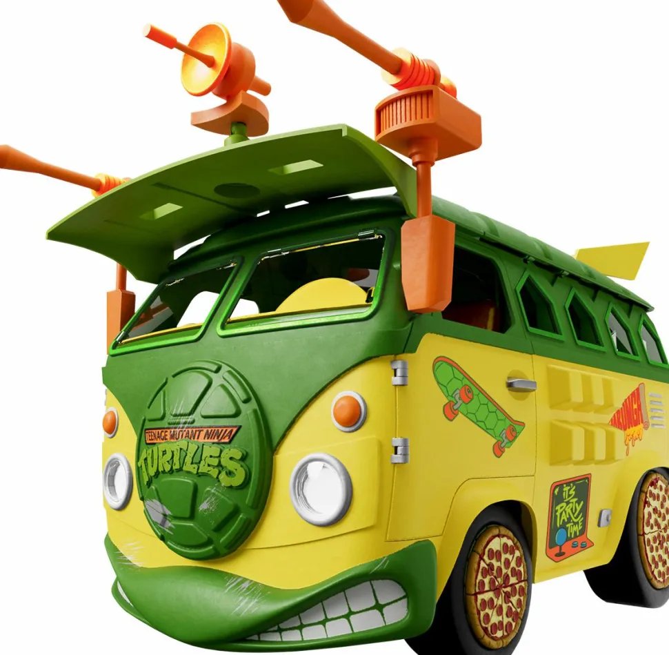 Teenage Mutant Ninja Turtles (1987) - Party Wagon Ultimates! 7” Scale Action Figure Vehicle