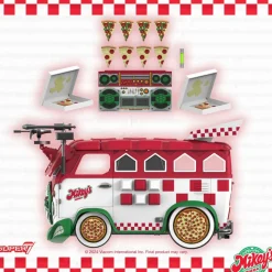 Teenage Mutant Ninja Turtles (1987) - Mikey's Pizza Delivery Van Ultimates! 7" Scale Action Figure Vehicle (2024 SDCC Exclusive)