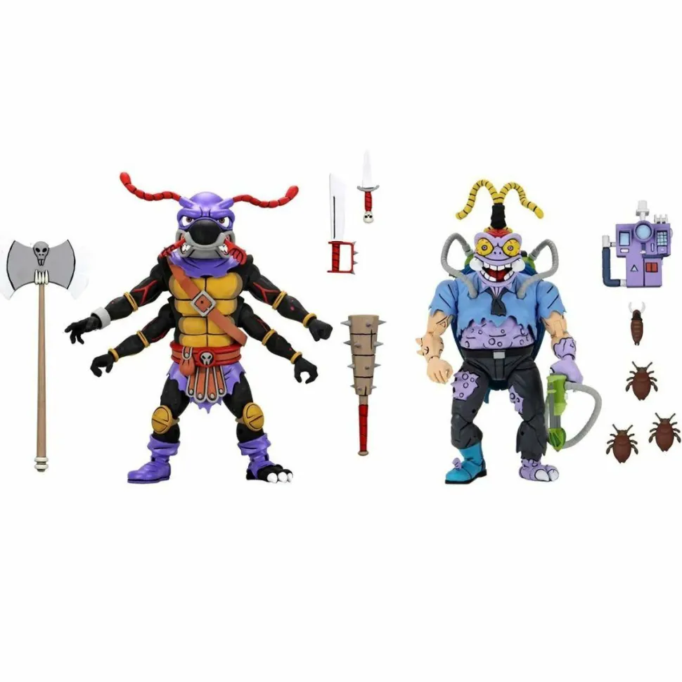 Teenage Mutant Ninja Turtles (1987) - Antrax & Scumbug 7" Scale Action Figure 2-Pack