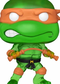 Teenage Mutant Ninja Turtles - Michelangelo (Translucent Green) Mystery Box (Includes Michelangelo & 3 Exclusive Pop! Vinyl Figures)