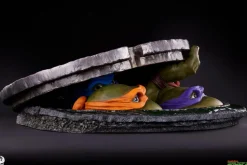 Teenage Mutant Ninja Turtles (1990) - Underground 1:1 Scale Life-Size Diorama Statue