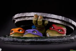 Teenage Mutant Ninja Turtles (1990) - Underground 1:1 Scale Life-Size Diorama Statue