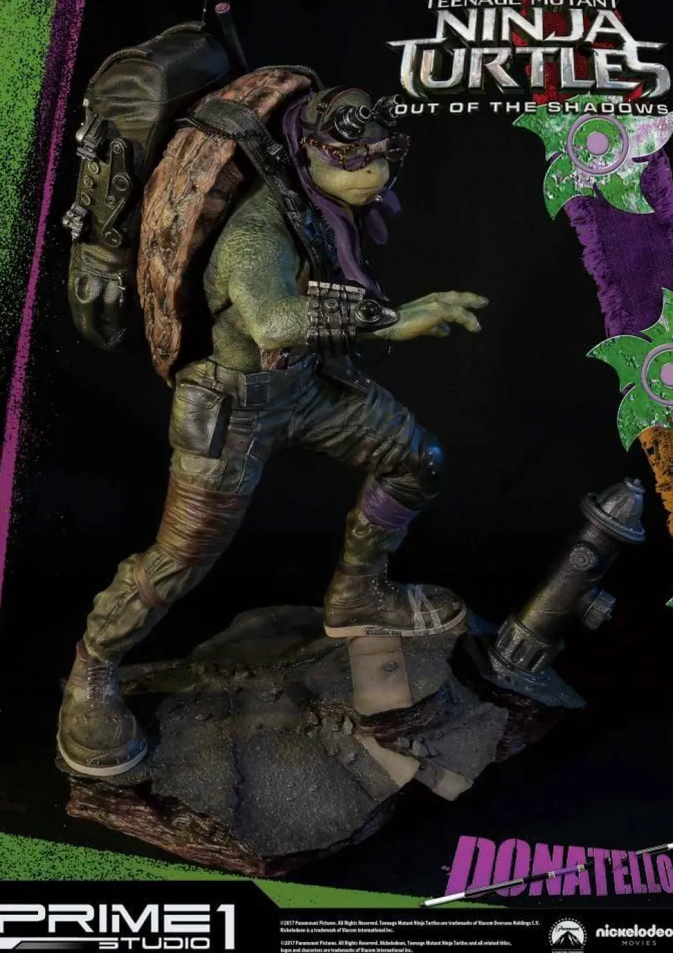 Teenage Mutant Ninja Turtles 2: Out of the Shadows - Donatello 22” Statue