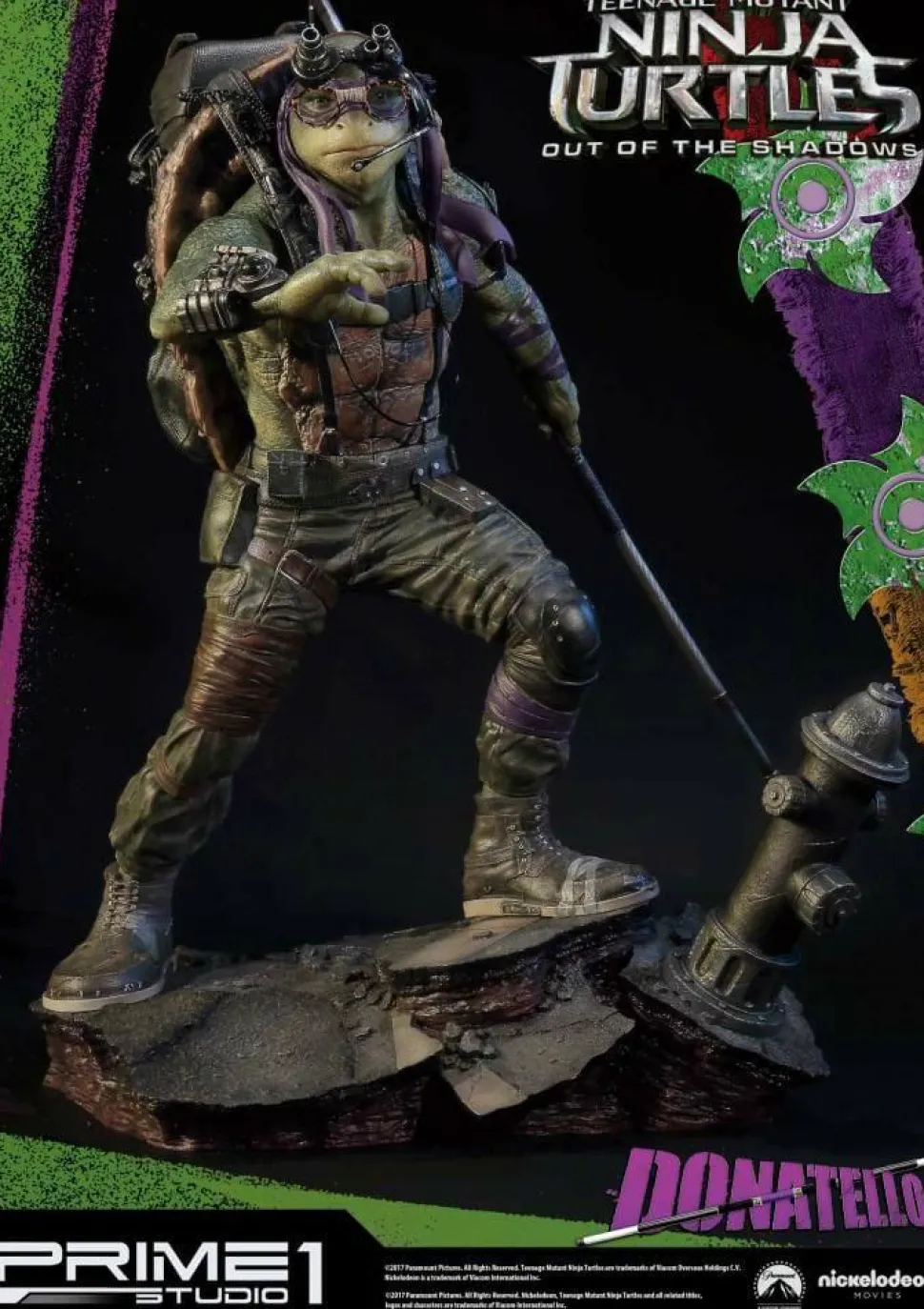 Teenage Mutant Ninja Turtles 2: Out of the Shadows - Donatello 22” Statue
