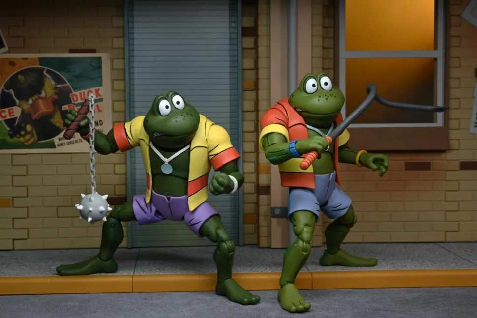 Teenage Mutant Ninja Turtles (1987) - Napoleon Bonafrog & Attila the Frog Cartoon Collection 7" Scale Action Figure 2-Pack