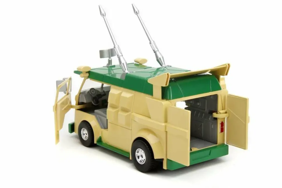 Teenage Mutant Ninja Turtles (1987) - Donatello & Party Wagon Hollywood Rides 1/24th Scale Die-Cast Vehicle Replica