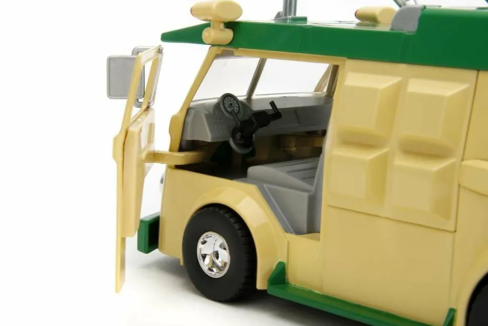Teenage Mutant Ninja Turtles (1987) - Donatello & Party Wagon Hollywood Rides 1/24th Scale Die-Cast Vehicle Replica