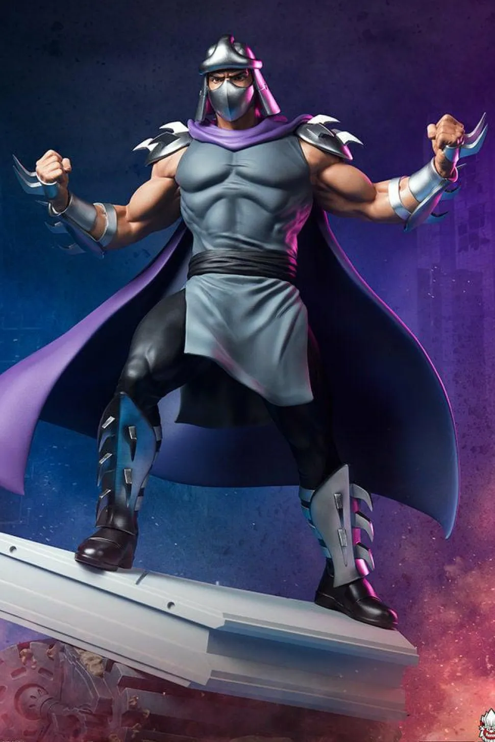 Teenage Mutant Ninja Turtles (1987) - Shredder 1/4 Scale Statue