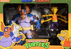 Teenage Mutant Ninja Turtles (1987) - Wingnut & Screwloose 7" Scale Action Figure 2-Pack