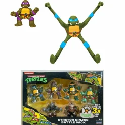 Teenage Mutant Ninja Turtles (1987) - Stretch Ninjas Battle Figure 6-Pack