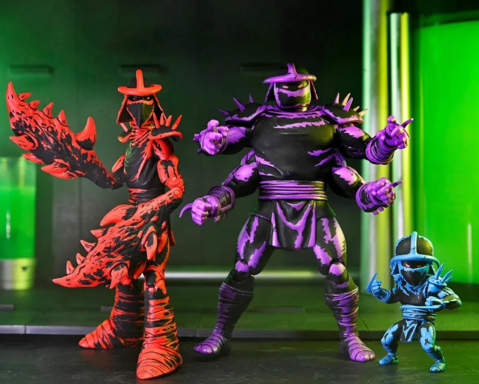 Teenage Mutant Ninja Turtles - Shredder Clones (Mirage Comics) 7" Scale Action Figure 3-Pack