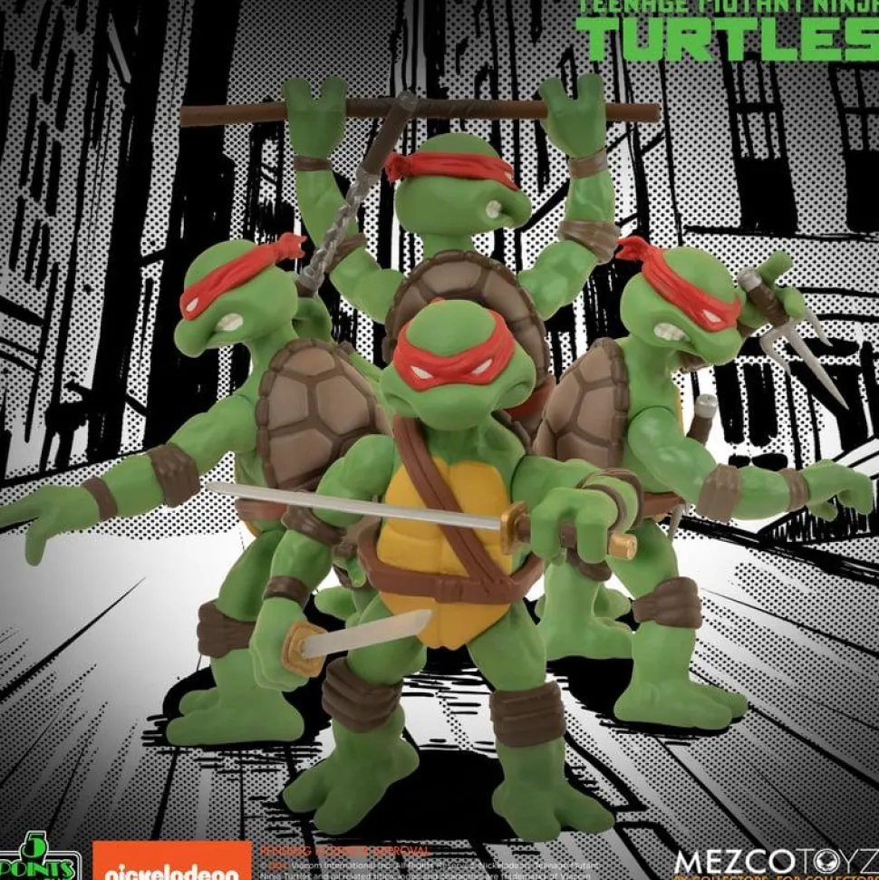 Teenage Mutant Ninja Turtles - Ninja Turtles Deluxe 5-Points Action Figure Box Set