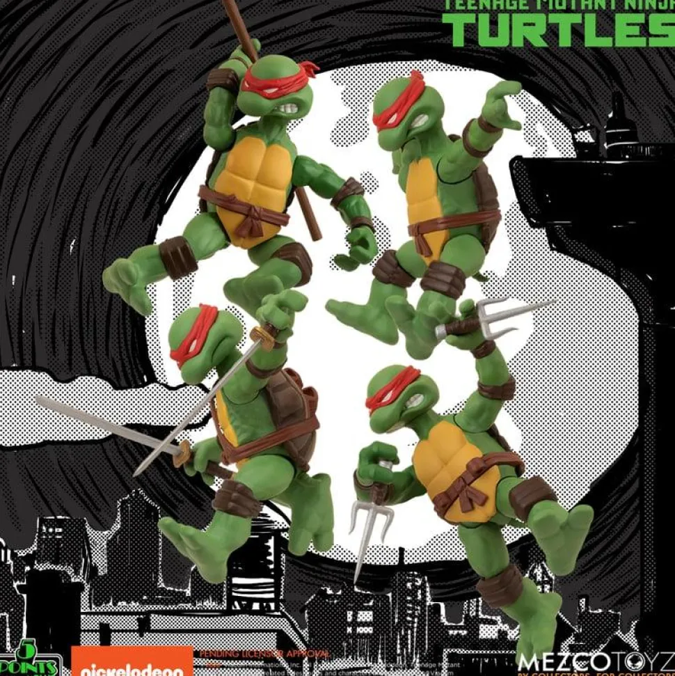 Teenage Mutant Ninja Turtles - Ninja Turtles Deluxe 5-Points Action Figure Box Set