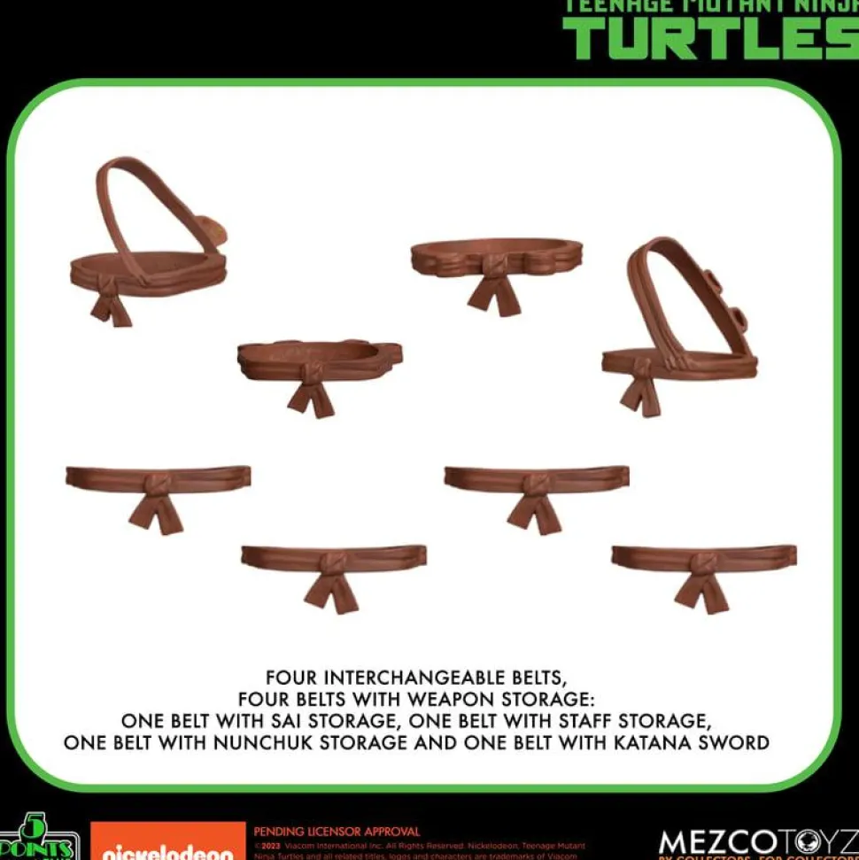 Teenage Mutant Ninja Turtles - Ninja Turtles Deluxe 5-Points Action Figure Box Set