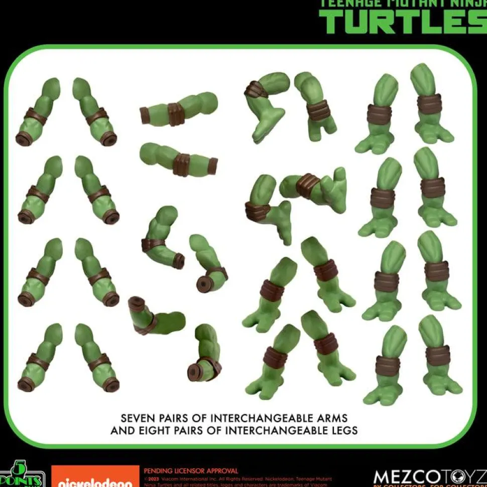 Teenage Mutant Ninja Turtles - Ninja Turtles Deluxe 5-Points Action Figure Box Set