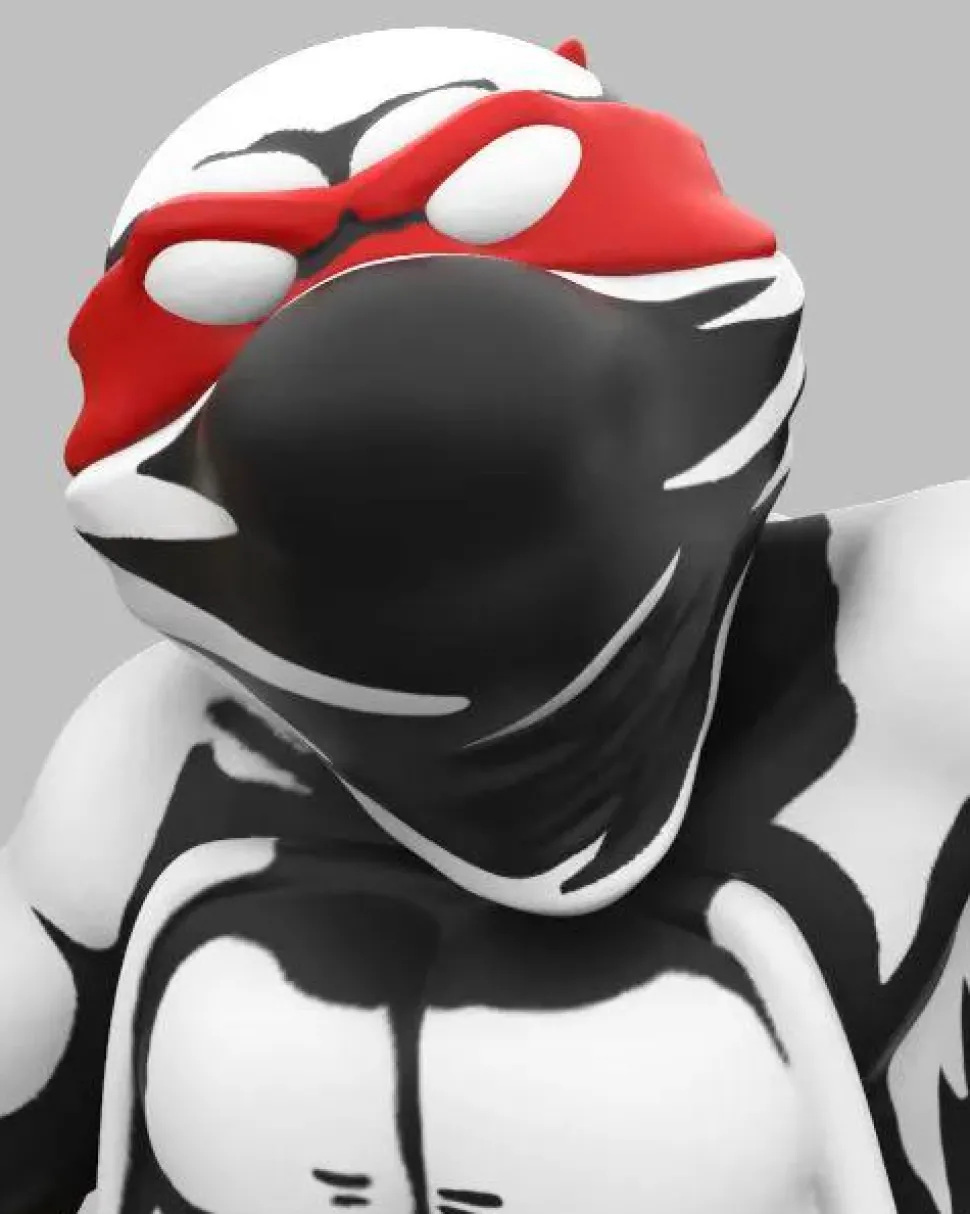 Teenage Mutant Ninja Turtles - Pizza Bomber 8" Vinyl Figure by Nidikol