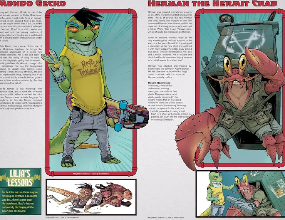 Teenage Mutant Ninja Turtles - IDW Sourcebook Hardcover Book