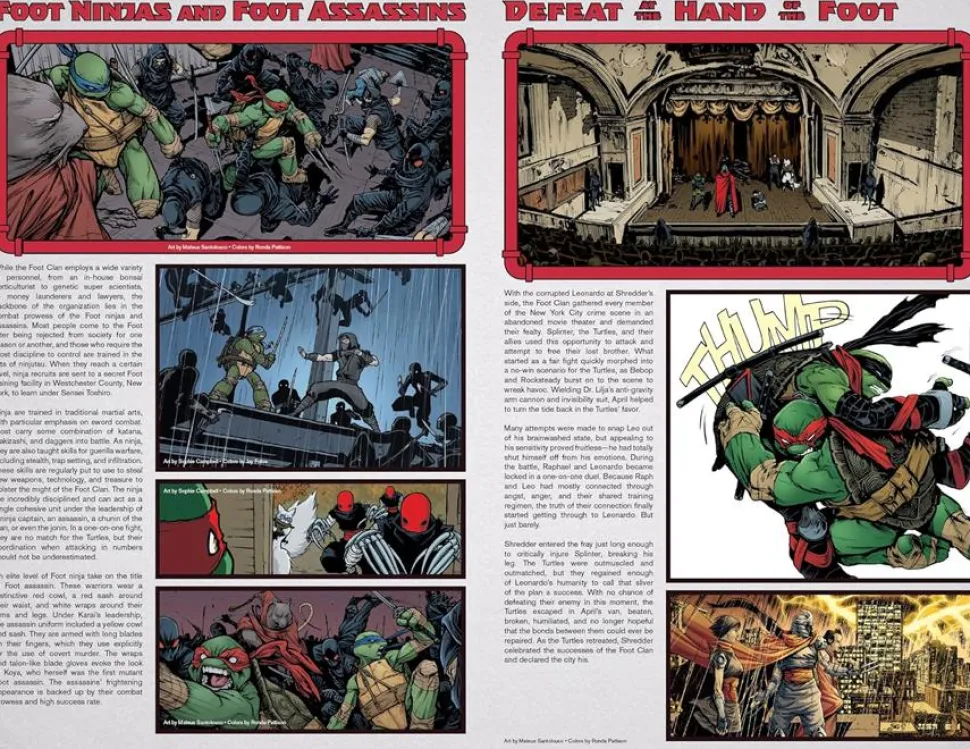 Teenage Mutant Ninja Turtles - IDW Sourcebook Hardcover Book