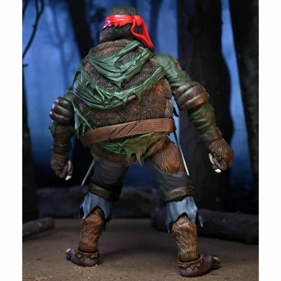Teenage Mutant Ninja Turtles x Universal Monsters - Raphael as The Wolfman Figure Ultimate 7" Scale Action Figure