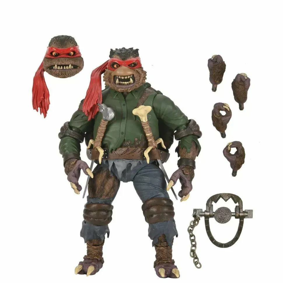 Teenage Mutant Ninja Turtles x Universal Monsters - Raphael as The Wolfman Figure Ultimate 7" Scale Action Figure