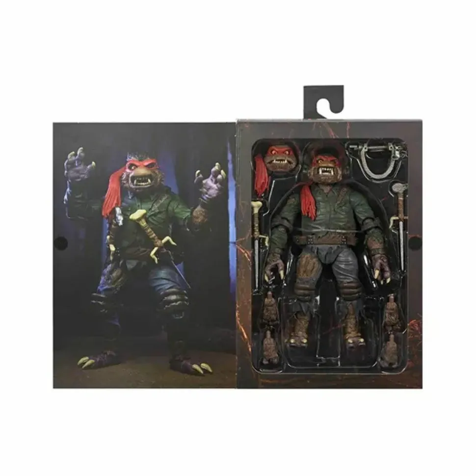 Teenage Mutant Ninja Turtles x Universal Monsters - Raphael as The Wolfman Figure Ultimate 7" Scale Action Figure