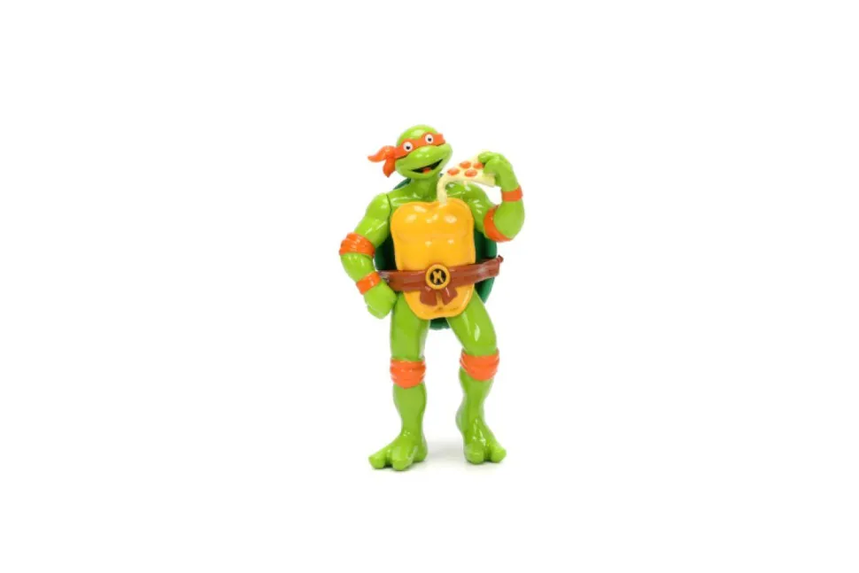 Teenage Mutant Ninja Turtles (1987) - Michelangelo & 1959 Volkswagen Drag Beetle Hollywood Rides 1/24th Scale Die-Cast Vehicle Replica