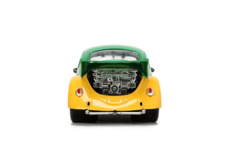 Teenage Mutant Ninja Turtles (1987) - Michelangelo & 1959 Volkswagen Drag Beetle Hollywood Rides 1/24th Scale Die-Cast Vehicle Replica