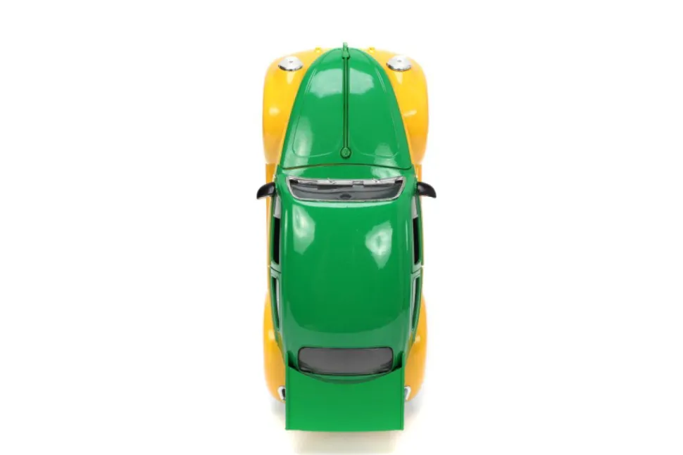 Teenage Mutant Ninja Turtles (1987) - Michelangelo & 1959 Volkswagen Drag Beetle Hollywood Rides 1/24th Scale Die-Cast Vehicle Replica