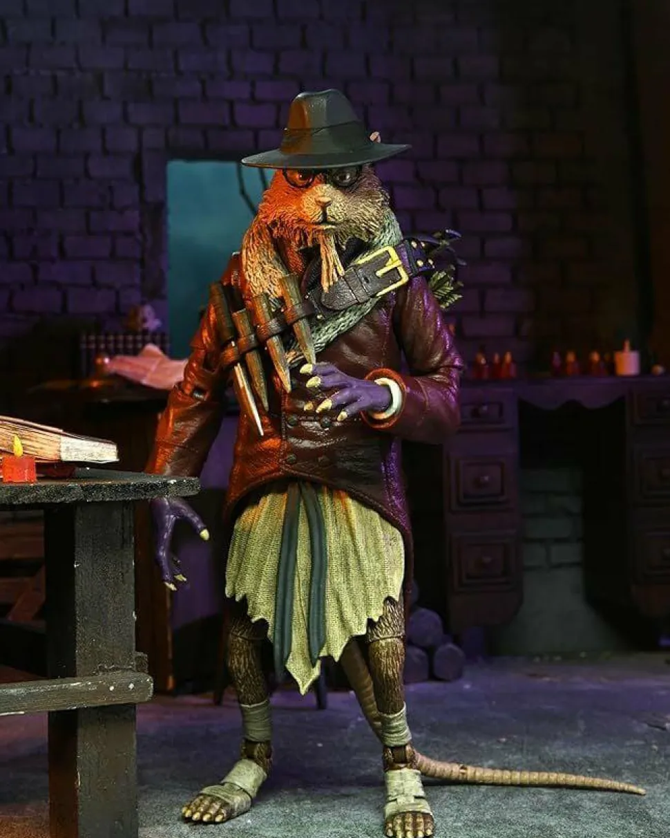 Teenage Mutant Ninja Turtles x Universal Monsters - Splinter as Van Helsing Ultimate 7" Scale Action Figure