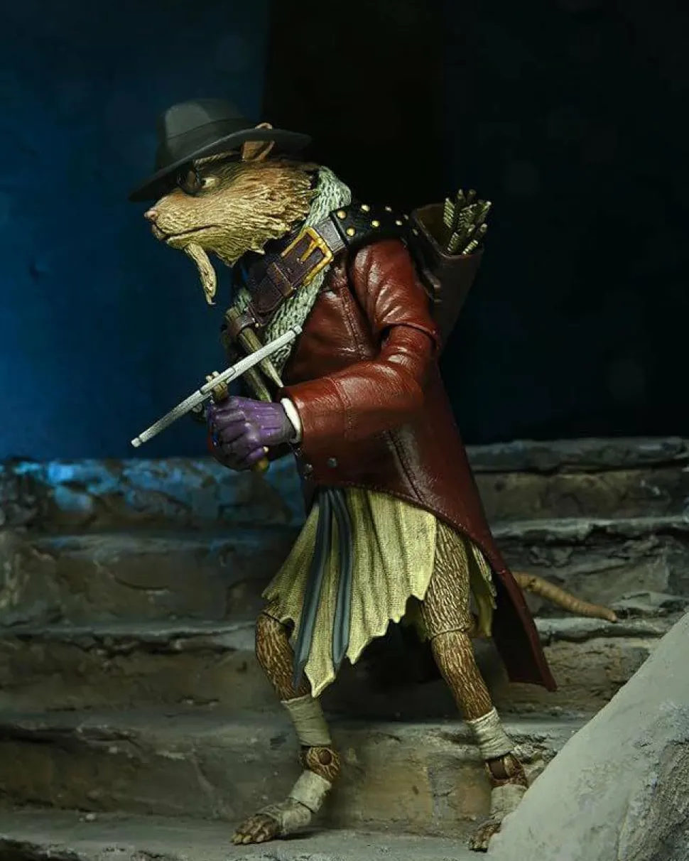 Teenage Mutant Ninja Turtles x Universal Monsters - Splinter as Van Helsing Ultimate 7" Scale Action Figure