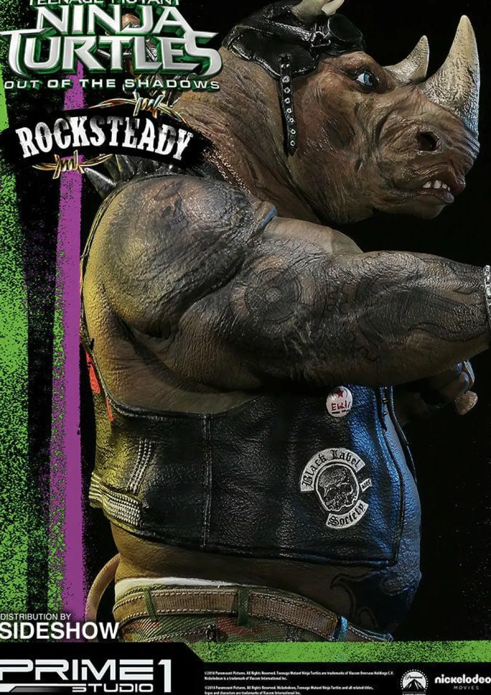 Teenage Mutant Ninja Turtles 2: Out of the Shadows - Rocksteady 21” Statue