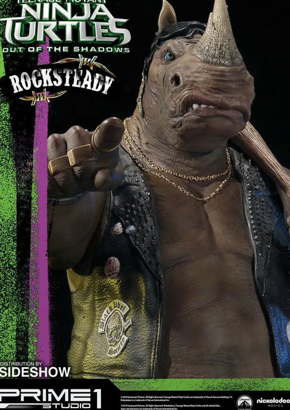 Teenage Mutant Ninja Turtles 2: Out of the Shadows - Rocksteady 21” Statue